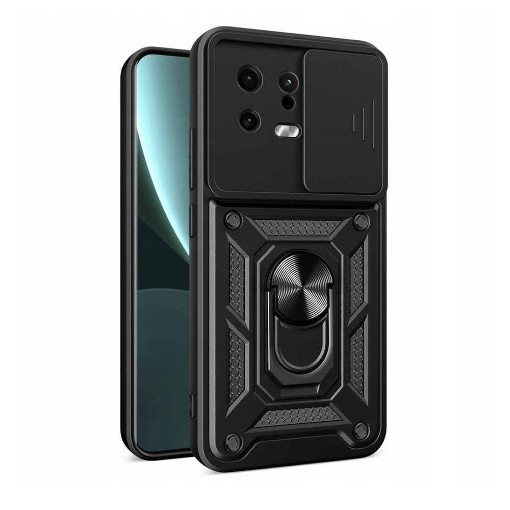 Funda para Xiaomi 13, Techsuit, CamShield, Negra