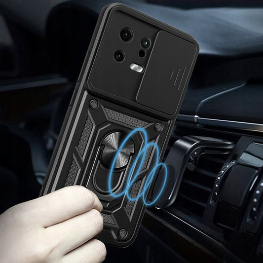 Funda para Xiaomi 13, Techsuit, CamShield, Negra