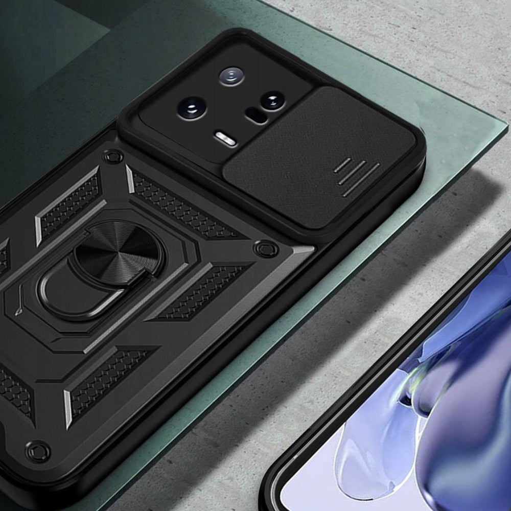 Funda para Xiaomi 13, Techsuit, CamShield, Negra