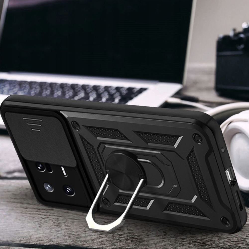 Funda para Xiaomi 13, Techsuit, CamShield, Negra