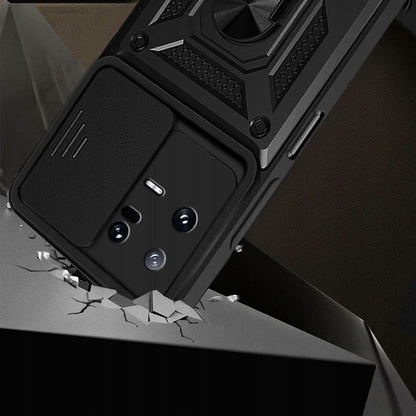 Funda para Xiaomi 13, Techsuit, CamShield, Negra
