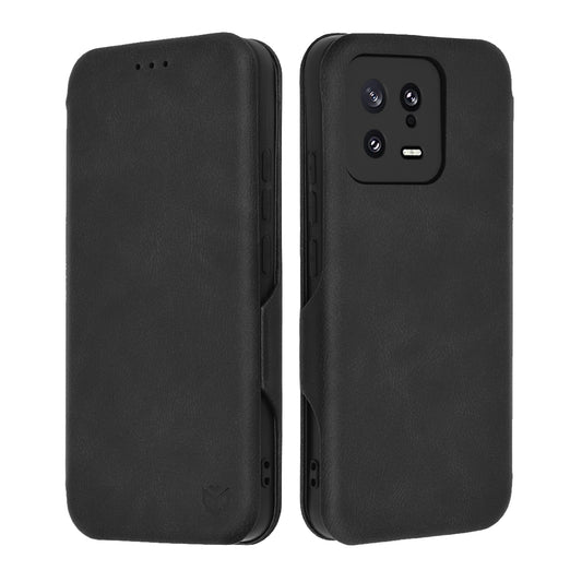 Funda para Xiaomi 13, Techsuit, Safe Wallet Plus, Negra
