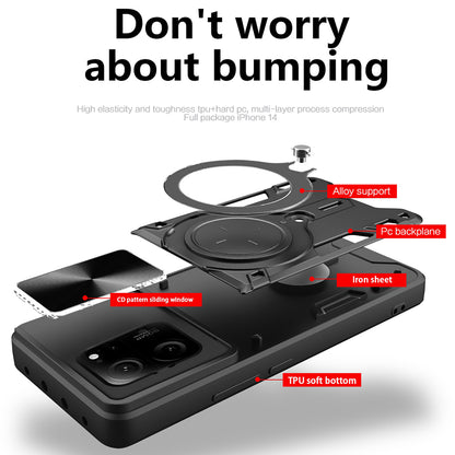 Funda para Xiaomi 13T Pro / 13T, Techsuit, CamGuard Pro, Negra