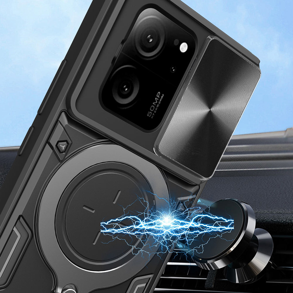 Funda para Xiaomi 13T Pro / 13T, Techsuit, CamGuard Pro, Negra