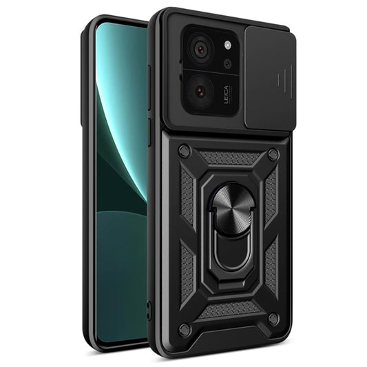 Funda para Xiaomi 13T Pro / 13T, Techsuit, CamShield, Negra