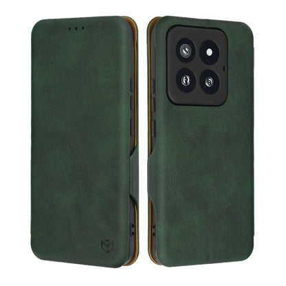 Funda para Xiaomi 14 Pro, Techsuit, Safe Wallet Plus, Verde