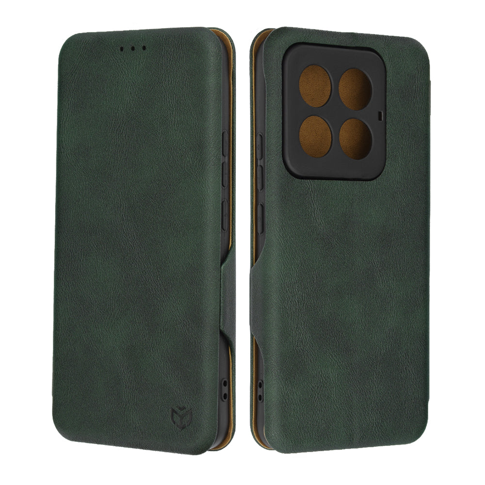 Funda para Xiaomi 14 Pro, Techsuit, Safe Wallet Plus, Verde