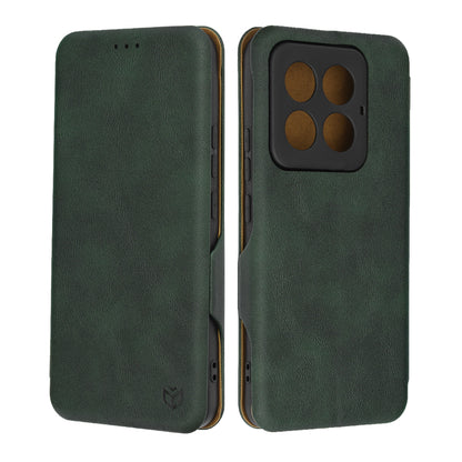 Funda para Xiaomi 14 Pro, Techsuit, Safe Wallet Plus, Verde