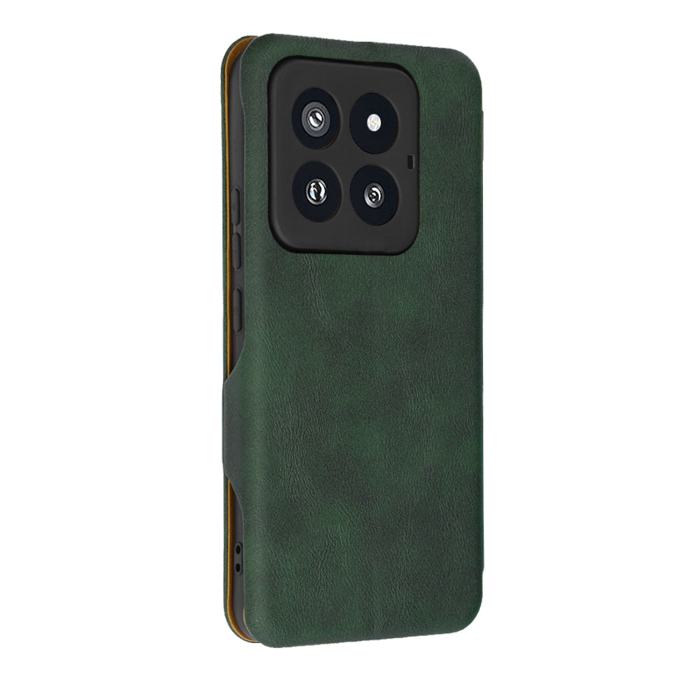 Funda para Xiaomi 14 Pro, Techsuit, Safe Wallet Plus, Verde