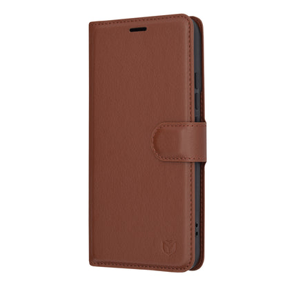 Funda para Xiaomi 14, Techsuit, Leather Folio, Marrón