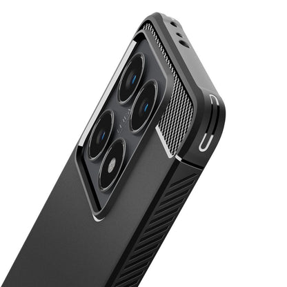 Funda para Xiaomi 14T Pro, Spigen, Rugged Armour, Negro ACS08858 