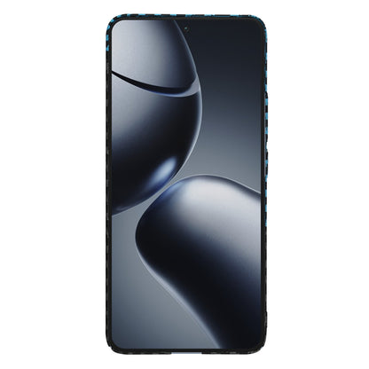 Funda para Xiaomi 14T Pro, Techsuit, Carbonite FiberShell, Negra Bleu