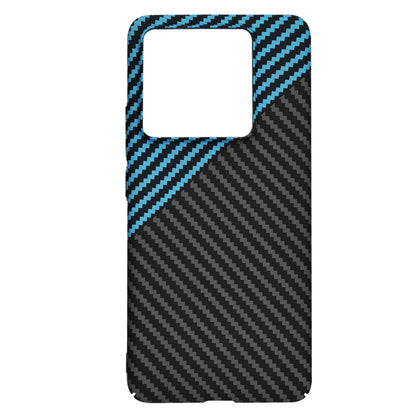Funda para Xiaomi 14T Pro, Techsuit, Carbonite FiberShell, Negra Bleu