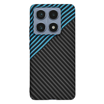 Funda para Xiaomi 14T Pro, Techsuit, Carbonite FiberShell, Negra Bleu