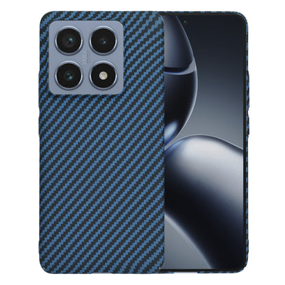 Funda para Xiaomi 14T Pro, Techsuit, Carbonite FiberShell, Turquesa