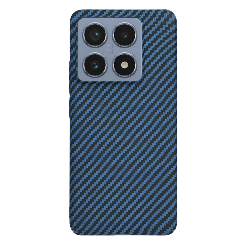 Funda para Xiaomi 14T Pro, Techsuit, Carbonite FiberShell, Turquesa