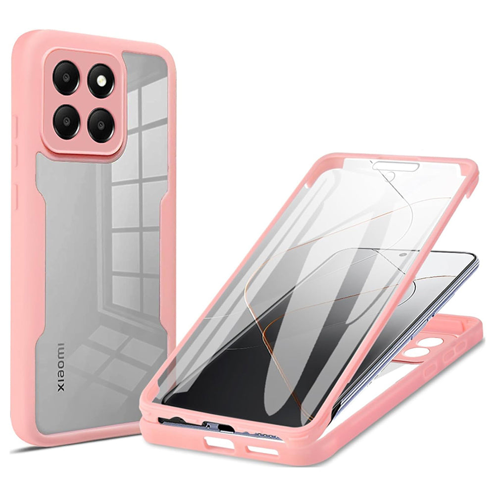 Funda para Xiaomi 14T Pro, Techsuit, ColorVerse 360, Rosa