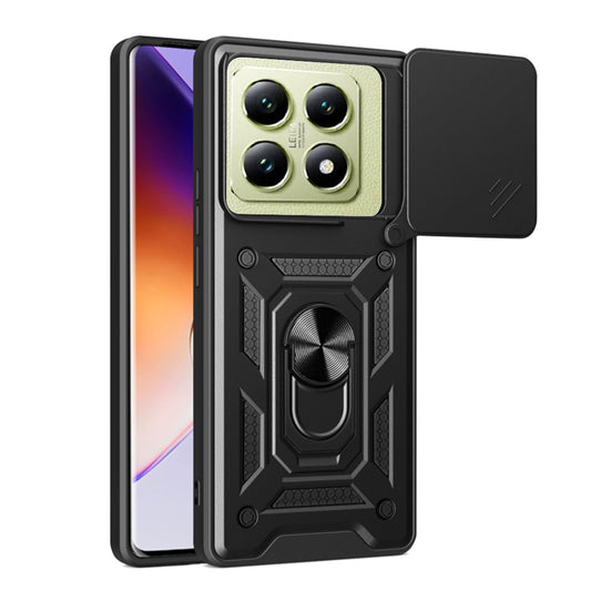 Funda para Xiaomi 14T, Techsuit, CamShield, Negra