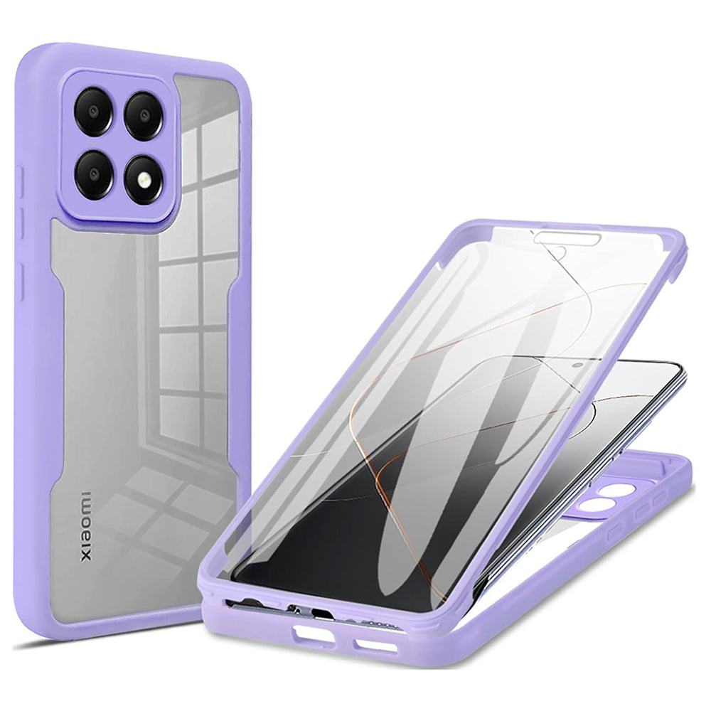 Funda para Xiaomi 14T, Techsuit, ColorVerse 360, Morado