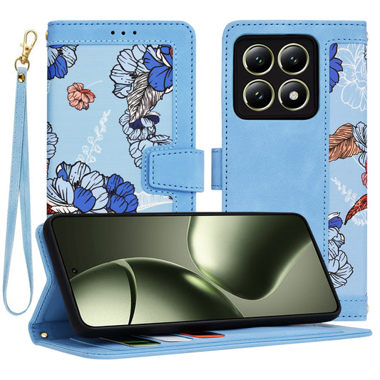 Funda para Xiaomi 14T, Techsuit, FlipCraft, Azul