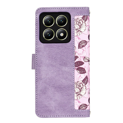 Funda para Xiaomi 14T, Techsuit, FlipCraft, Morado
