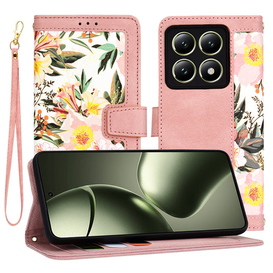 Funda para Xiaomi 14T, Techsuit, FlipCraft, Rosa