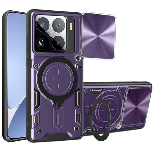 Funda para Xiaomi 15 Pro, Techsuit, CamGuard Pro, Morado