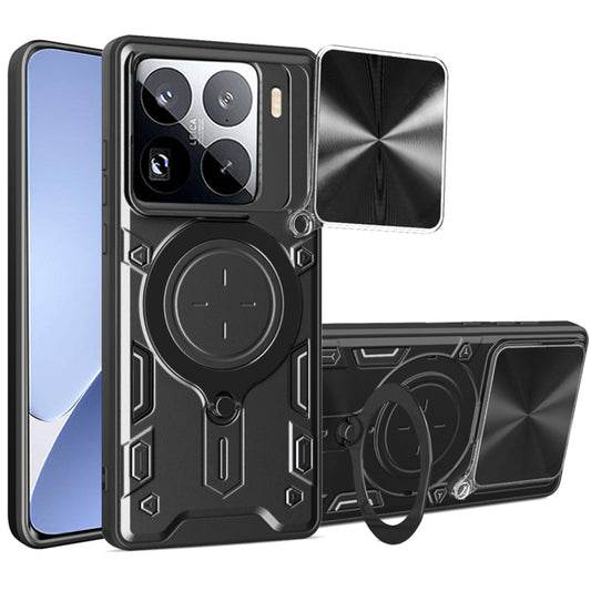 Funda para Xiaomi 15 Pro, Techsuit, CamGuard Pro, Negra
