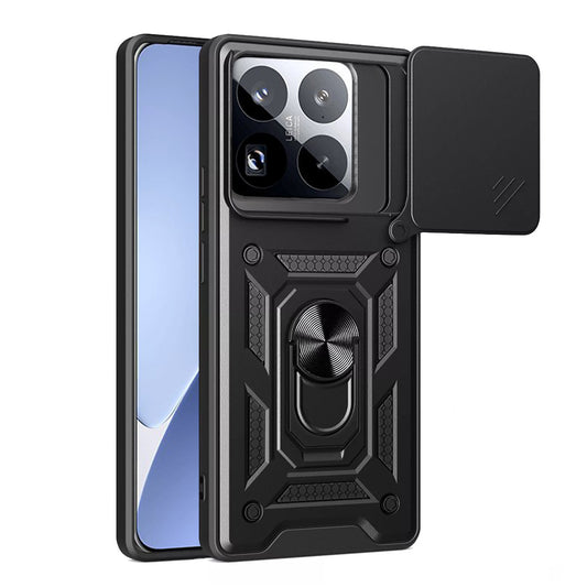 Funda para Xiaomi 15 Pro, Techsuit, CamShield, Negra