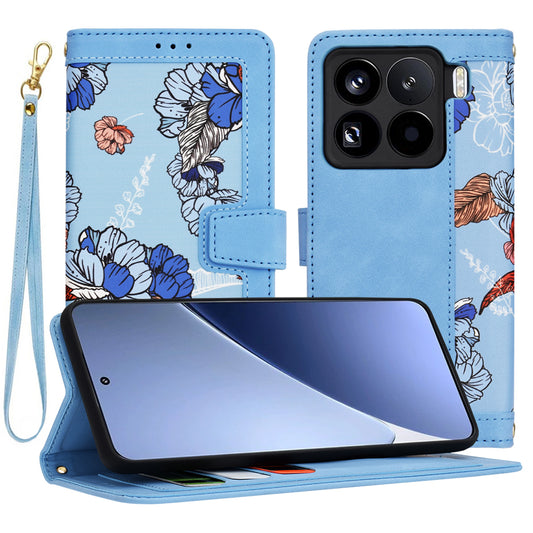Funda para Xiaomi 15 Pro, Techsuit, FlipCraft, Azul