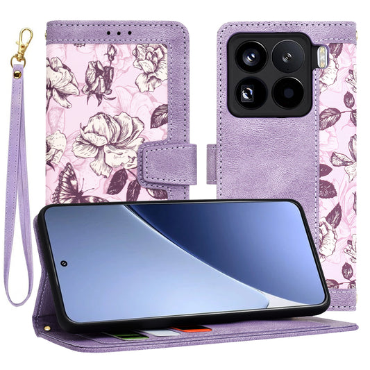 Funda para Xiaomi 15 Pro, Techsuit, FlipCraft, Morado