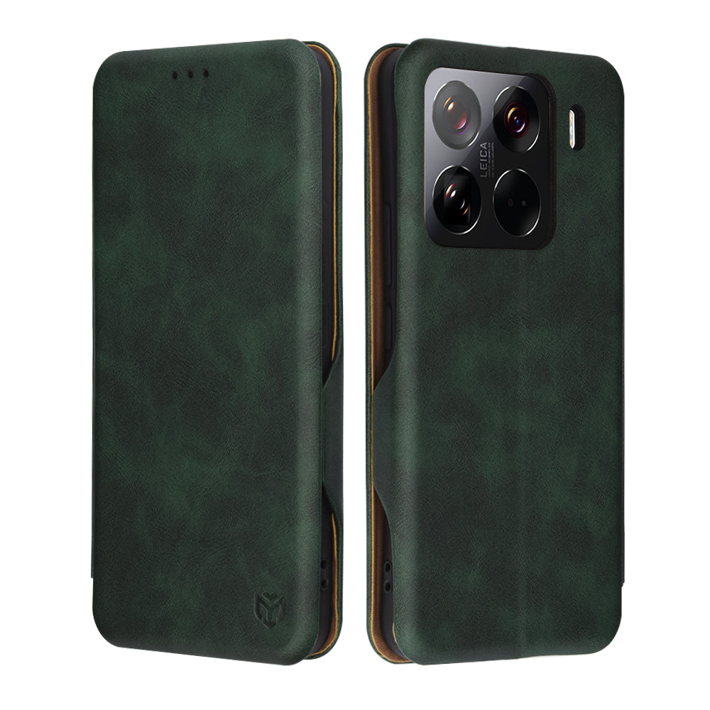 Funda para Xiaomi 15 Pro, Techsuit, Safe Wallet Plus, Verde