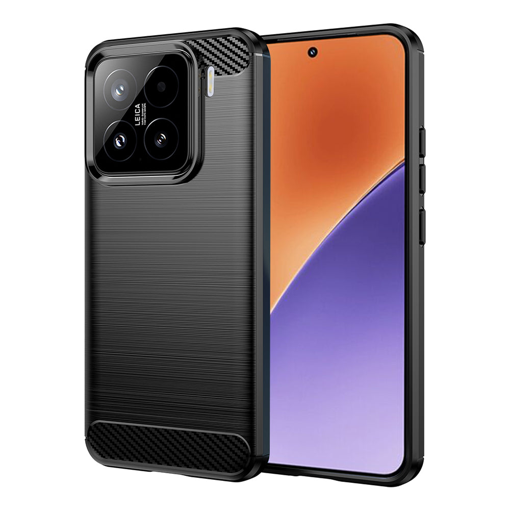 Funda para Xiaomi 15, Techsuit, Carbono, Negra