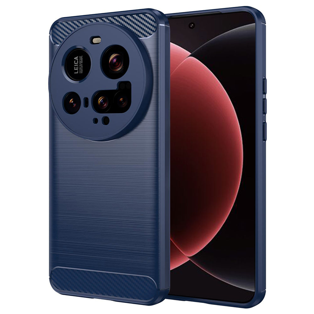 Funda para Xiaomi 15 Ultra, Techsuit, Carbono, Azul