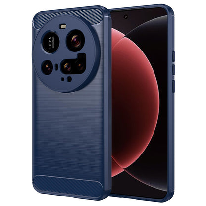 Funda para Xiaomi 15 Ultra, Techsuit, Carbono, Azul