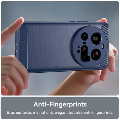 Funda para Xiaomi 15 Ultra, Techsuit, Carbono, Azul