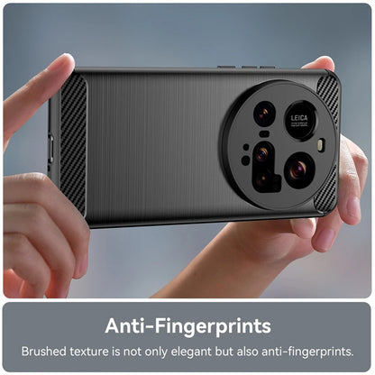 Funda para Xiaomi 15 Ultra, Techsuit, Carbono, Negra