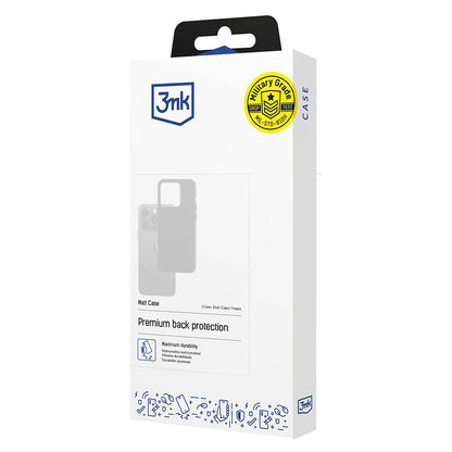 Funda para Xiaomi 15T Pro, 3MK, Negra Mate