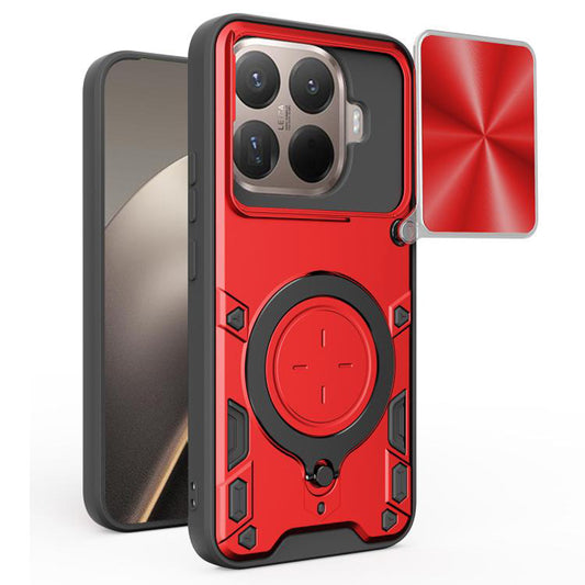 Funda para Xiaomi 15T Pro, Techsuit, CamGuard Pro, Roja