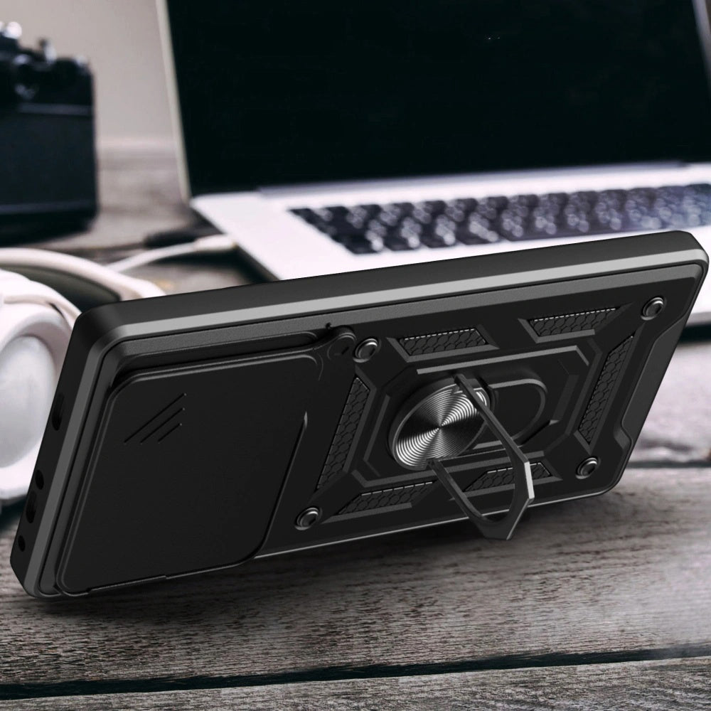 Funda para Xiaomi 15T Pro, Techsuit, CamShield, Dorada