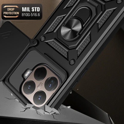 Funda para Xiaomi 15T Pro, Techsuit, CamShield, Dorada