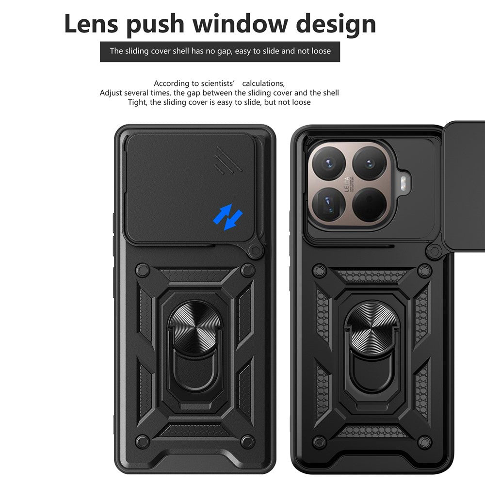 Funda para Xiaomi 15T Pro, Techsuit, CamShield, Dorada