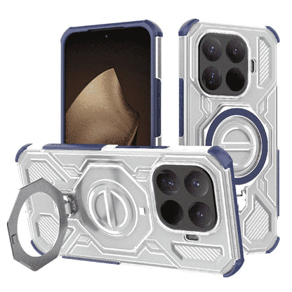 Funda para Xiaomi 15T Pro, Techsuit, Carbon Shield Pro, Azul.