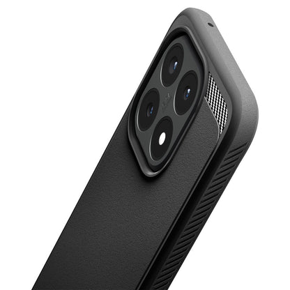 Funda para Xiaomi 15T, Spigen, Rugged Armor, Negra Mate