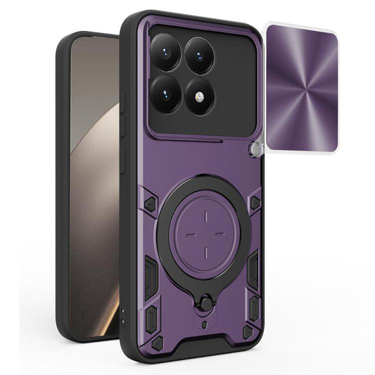 Funda para Xiaomi 15T, Techsuit, CamGuard Pro, Morado