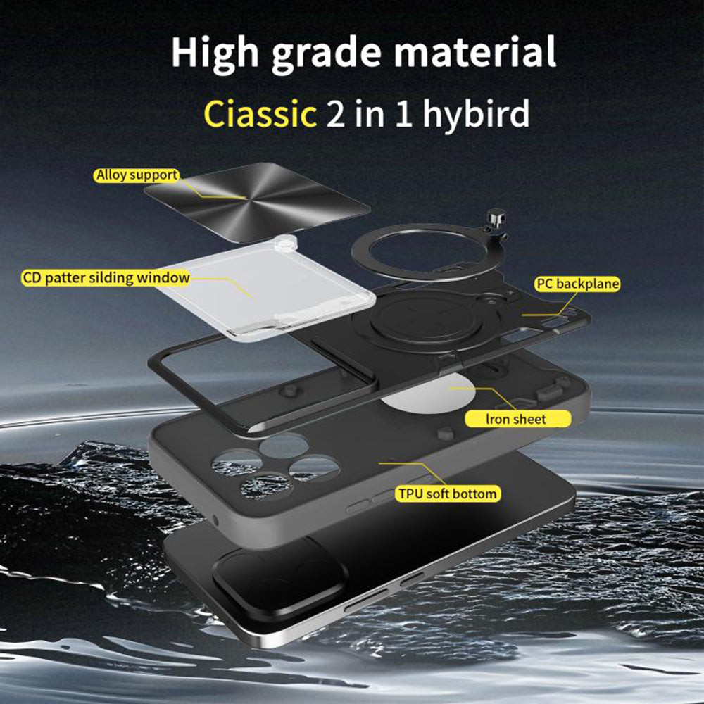 Case for Xiaomi 15T, Techsuit, CamGuard Pro, Purple