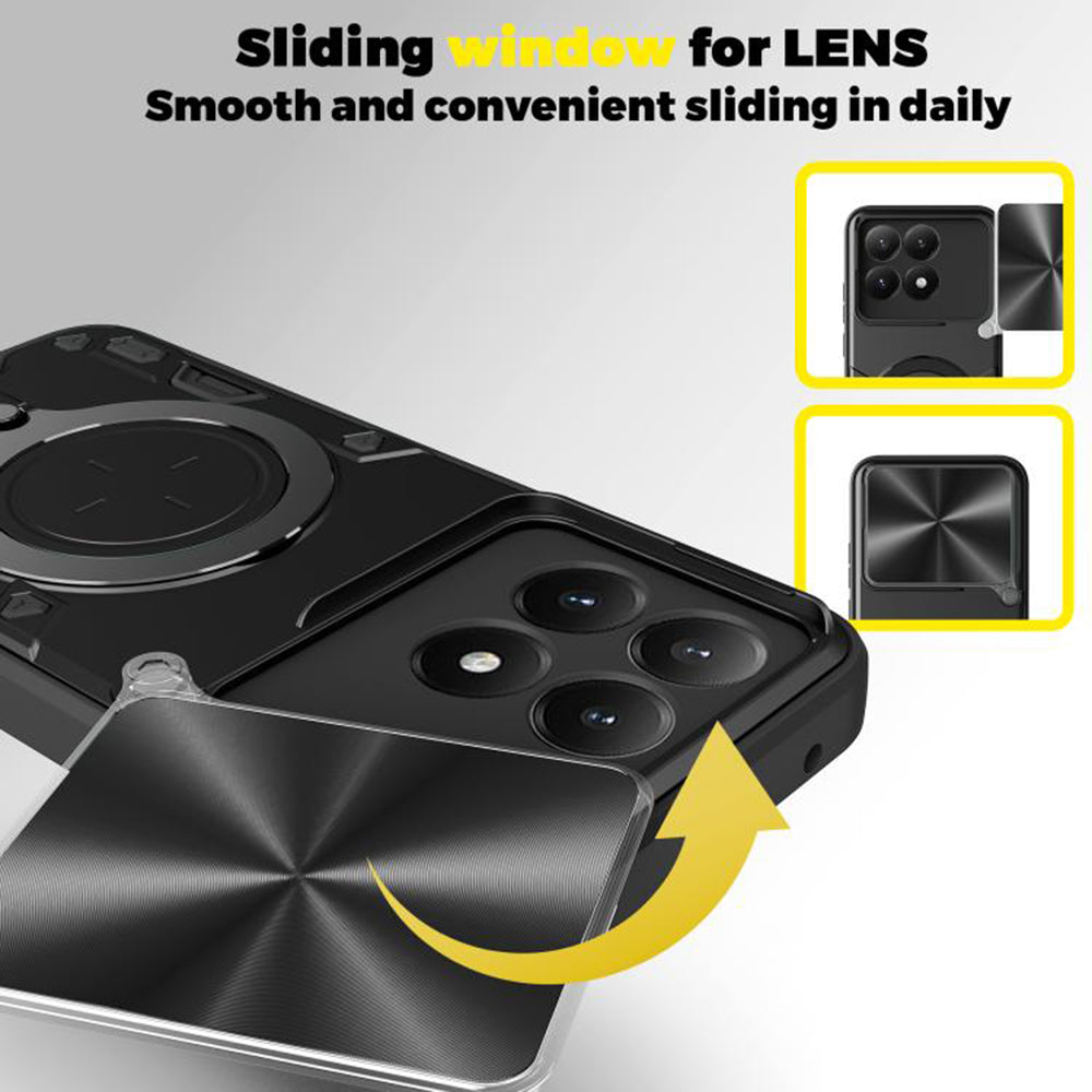 Funda para Xiaomi 15T, Techsuit, CamGuard Pro, Roja