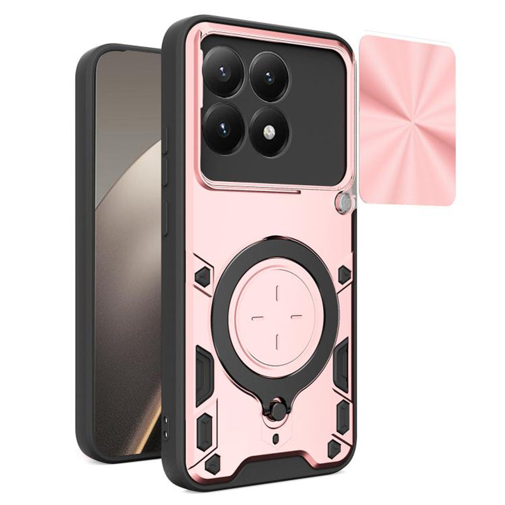 Funda para Xiaomi 15T, Techsuit, CamGuard Pro, Rosa
