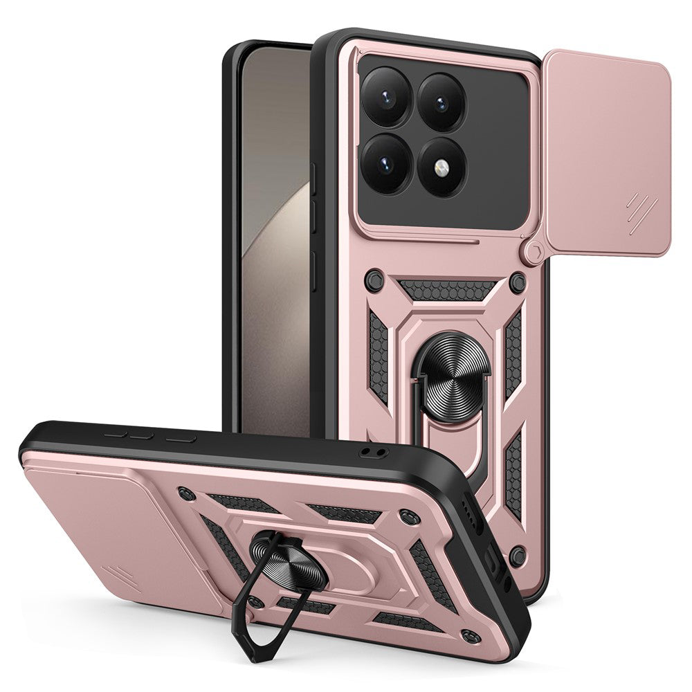 Funda para Xiaomi 15T, Techsuit, CamShield, Rosa