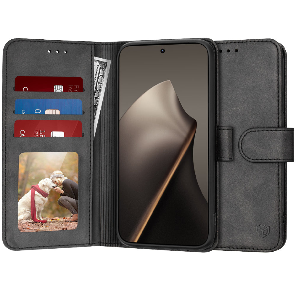 Funda para Xiaomi 15T, Techsuit, Diary Book, Negra